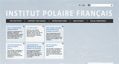 Desktop Screenshot of institut-polaire.fr